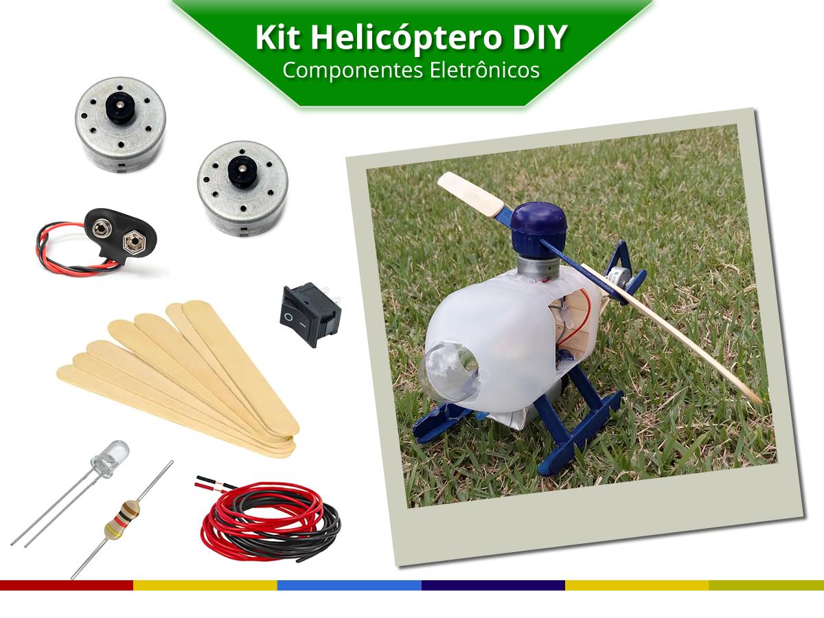 Kit Helicóptero Elétrico - Componentes eletrônicos